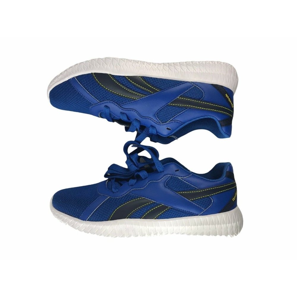 Adidas Blue Yellow White FV0370 shoes Size 7 Mens New No Box - Picture 7 of 11